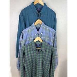 Vintage Gap Long Sleeve Button Up Shirt Size Large Lot Of 3 80's Portugal